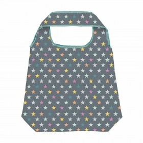 Moses Stars Τσάντα για Ψώνια σε Γκρι χρώμα