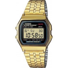 Casio Ψηφιακό Ρολόι με Μεταλλικό Μπρασελέ σε Χρυσό χρώμαΚωδικός: A-159WGEA-1EF 