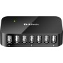 D-Link DUB-H7 D1 USB 2.0 Hub 7 Θυρών με σύνδεση USB-A και Εξωτερική Παροχή Ρεύματος