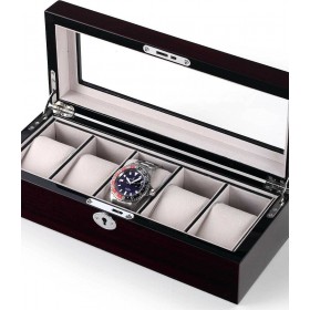 Rothenschild Ξύλινη Θήκη Ρολογιών 5 Θέσεων Rothenschild Ξύλινη Θήκη Ρολογιών 5 Θέσεων