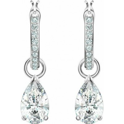 Swarovski Γυναικεία Σκουλαρίκια Κρεμαστά Με Πέτρες Attract Pear Mini