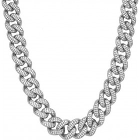 Ασημένια Αλυσίδα Λαιμού Λεπτή Πάχους 13mm 584