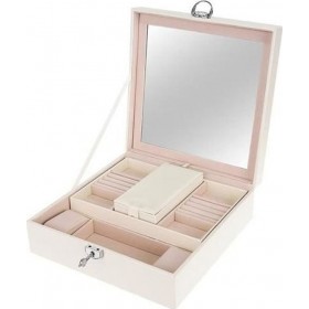 Μπιζουτιέρα Κουτί με Καθρέφτη Μπιζουτιέρα Κουτί με Καθρέφτη