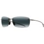 Maui Jim Lighthouse 423-02 Gloss Black / Neutral Grey