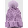 Vero Moda Γυναικείος Pom Pom Beanie Σκούφος σε Μωβ χρώμα