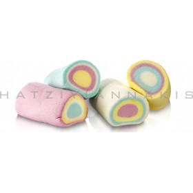 Χατζηγιαννάκης Marshmallows Ουράνιο Τόξο 1000gr
