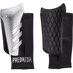 Adidas Predator 20 League GL7972 Επικαλαμίδες Ποδοσφαίρου Ενηλίκων Λευκές