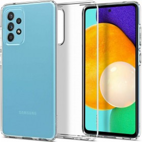 Spigen Liquid Crystal Back Cover Σιλικόνης Διάφανο (Galaxy A52 / A52s)
