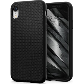 Spigen Liquid Air Back Cover Σιλικόνης Μαύρο Matte Black (iPhone XR)