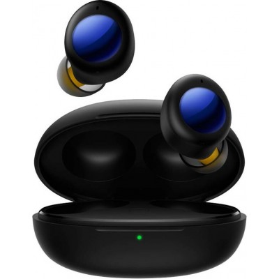 Realme Buds Air 2 Neo Bluetooth Handsfree Ακουστικά με Αντοχή στον Ιδρώτα και Θήκη Φόρτισης Μαύρα