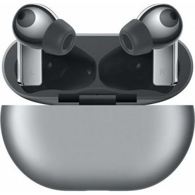 Huawei FreeBuds Pro Bluetooth Handsfree Ακουστικά με Θήκη Φόρτισης Frost