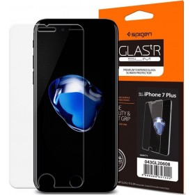 Spigen Glas.tr Slim Προστατευτικό Φιλμ Iphone 7 8 Plus Tempered Glass 1τμχ (iPhone 8 Plus / 7 Plus)
