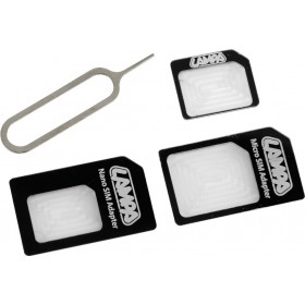 Lampa Set SIM Adapter σε Μαύρο χρώμα