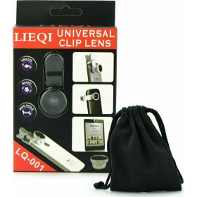 AC-5651 Φακός Κάμερας ​Κινητών Fisheye σε Ασημί χρώμα