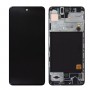 Samsung Οθόνη με Μηχανισμό Αφής και Πλαίσιο για Galaxy A51 (Μαύρο)