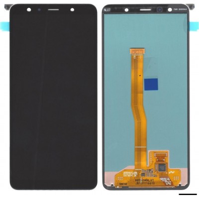 Samsung Οθόνη με Μηχανισμό Αφής για Galaxy A7 2018 (Μαύρο)