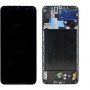 Samsung Οθόνη με Μηχανισμό Αφής και Πλαίσιο για Galaxy A70 (Μαύρο)