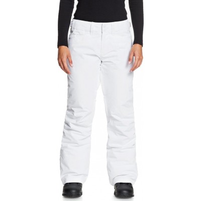 Roxy Backyard ERJTP03127-WBBO Γυναικείο Παντελόνι Σκι &amp Snowboard Λευκό