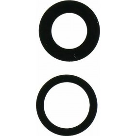 Τζαμάκι Κάμερας 2pcs Μαύρο για iPhone 12/12 mini