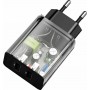 Baseus Φορτιστής Χωρίς Καλώδιο με 2 Θύρες USB-A 10.5W Μαύρος (CCFS-R01)