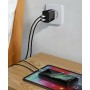 Baseus Φορτιστής Χωρίς Καλώδιο με 2 Θύρες USB-A 10.5W Μαύρος (CCFS-R01)