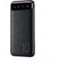 WK Minre WP-161 Power Bank 10000mAh με 2 Θύρες USB-A Quick Charge 2.0 Μαύρο