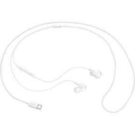 Samsung EO-IC100 In-ear Handsfree με Βύσμα USB-C Λευκό