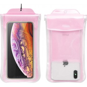 "Baseus Safe Airbag Waterproof Case έως 7"" ( Ροζ)" Baseus Safe Airbag Waterproof Case έως 7" ( Ροζ)