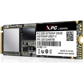 Adata XPG SX8200 Pro SSD 256GB M.2 NVMe PCI Express 3.0Κωδικός: ASX8200PNP-256GT-C 