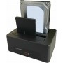 LC-Power LC-DOCK-U3-V Docking Station για 2 Σκληρούς Δίσκους SATA 3.5" / 2.5" με σύνδεση USB 3.0