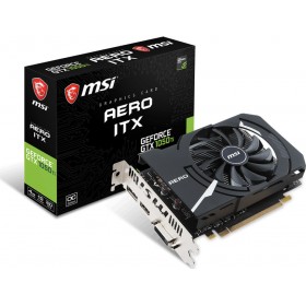 MSI GeForce GTX 1050 Ti 4GB GDDR5 Aero ITX OCV1 Κάρτα Γραφικών PCI-E x16 3.0 με HDMI και DisplayPortΚωδικός: V809-2606R 