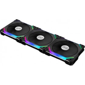 Lian Li UNI Fan SL120 Case Fan με ARGB Φωτισμό και Σύνδεση 3-Pin 3τμχ