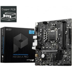 MSI H510M-A PRO Motherboard Micro ATX με Intel 1200 Socket