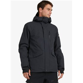 Quiksilver Snow Mission EQYTJ03266-KVJ0 Ανδρικό Μπουφάν για Σκι &amp Snowboard Γκρι
