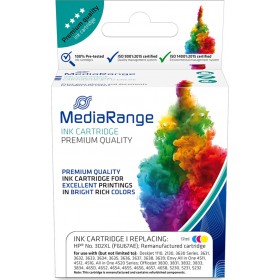 MediaRange Συμβατό Μελάνι HP 302XL F6U68AE 480 Σελίδων 18ml Μαύρο MediaRange Συμβατό Μελάνι HP 302XL F6U68AE 480 Σελίδων 18ml Μαύρο
