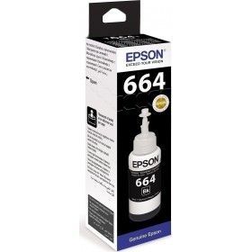 Epson 664 Μελάνι Εκτυπωτή InkJet Μαύρο (C13T66414A)