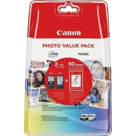 Canon PG-540XL/CL-541XL Photo Value Pack με 2 Μελάνια Εκτυπωτή InkJet Μαύρο / Πολλαπλό (Color) (5222B013)