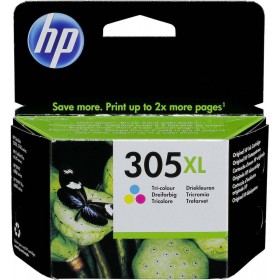 HP 305XL Μελάνι Εκτυπωτή InkJet Πολλαπλό (Color) (3YM63AE)