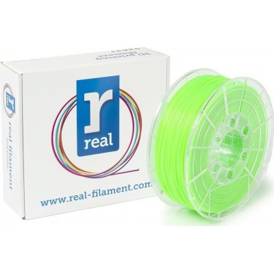 Real Filament PLA 1.75mm Fluorescent Green 0.5kg