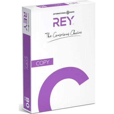 Rey Copy Χαρτί Εκτύπωσης A4 80gr/m² 500 φύλλα