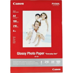 Canon GP-501 Φωτογραφικό Χαρτί Gloss Everyday Use A4 (21x30) 210gr/m² για Εκυπωτές Inkjet 100 ΦύλλαΚωδικός: 0775B001 