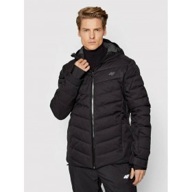 4F H4Z21-KUMN007-20S Ανδρικό Μπουφάν για Σκι &amp Snowboard Μαύρο