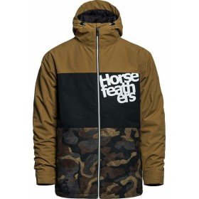 Horsefeathers Hale OM281D Ανδρικό Μπουφάν για Σκι &amp Snowboard Καφέ