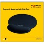 DeLock 12559 Mouse Pad 252mm με Στήριγμα καρπού Μαύρο