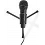 Nedis Mictj100bk Wired Microphone Off με Καρφί 3.5mm