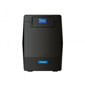 Tescom Leo LCD 1500AP UPS Line-Interactive 1500VA 900W με 4 Schuko Πρίζες