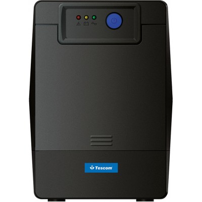 Tescom Leo LED 2000VA UPS Line-Interactive 1200W με 4 Schuko Πρίζες