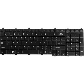 Green Cell Πληκτρολόγιο για Toshiba Satellite C650/C655/C660/L650/L670/L750 Μαύρο