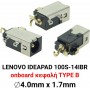 Lenovo Βύσμα Τροφοδοσίας για Lenovo IdeaPad 100S-14IBR