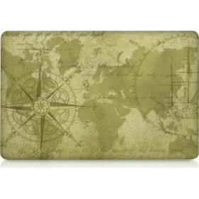 KWmobile Αυτοκόλλητο για Laptop από 13" Πράσινο (MacBook Air 13'' 2011 to Mid 2018)